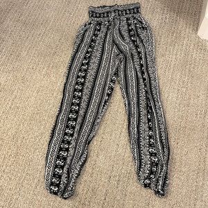 Kingston Grey pants XS Black & White